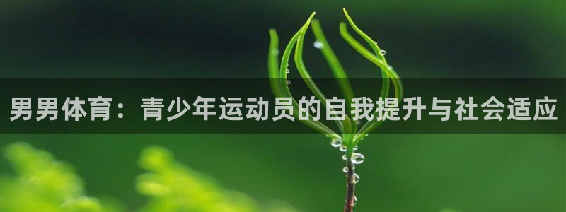男男体育：青少年运动员的自我提升与社会适应