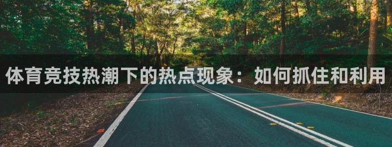 体育竞技热潮下的热点现象：如何抓住和利用